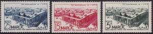 1949 French Morocco UPU complete set MNH Sc# 256 / 258 CV: $7.55