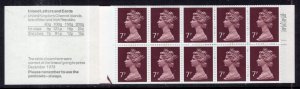 Great Britain BK327 Booklet MNH VF