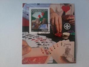 PALESTINE SHEET CINDERELLA USED TABLE GAMES PLAYING CARDS