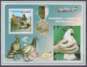 2009 Sao Tome and Principe 4119/B703 Birds - Doves 10,00 €