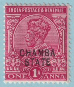 INDIA - CHAMBA STATE 34  MINT NEVER HINGED OG ** NO FAULTS VERY FINE! - GRP