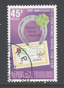 Togo Sc # 655 used (RS)