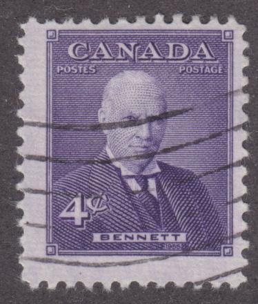 Canada 357 Richard Bennett 4¢ 1955