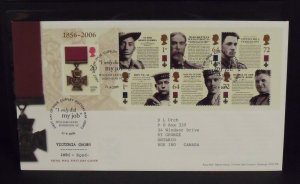 15730   GREAT BRITAIN   FDC # 2399c      150th Anniversary Victoria Cross