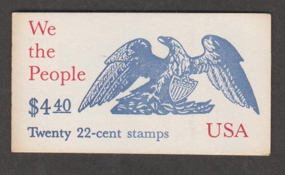 U.S. Scott #2359a BK162 Constitution Stamps - UNOPENED - Mint NH Booklet