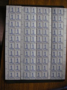 Scott 1605, 29c Lighthouse, PB20 #38485 x4, Matched Set, shiny gum MNH Americana