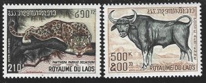 Laos # C70-71, Animals, MNH*-