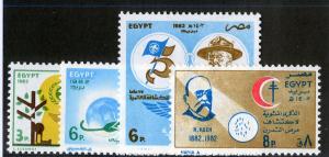 EGYPT 1198-1201 MNH SCV $3.65 BIN $1.85 SCOUTS