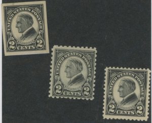 United States #610-612 Unused Single (Complete Set)