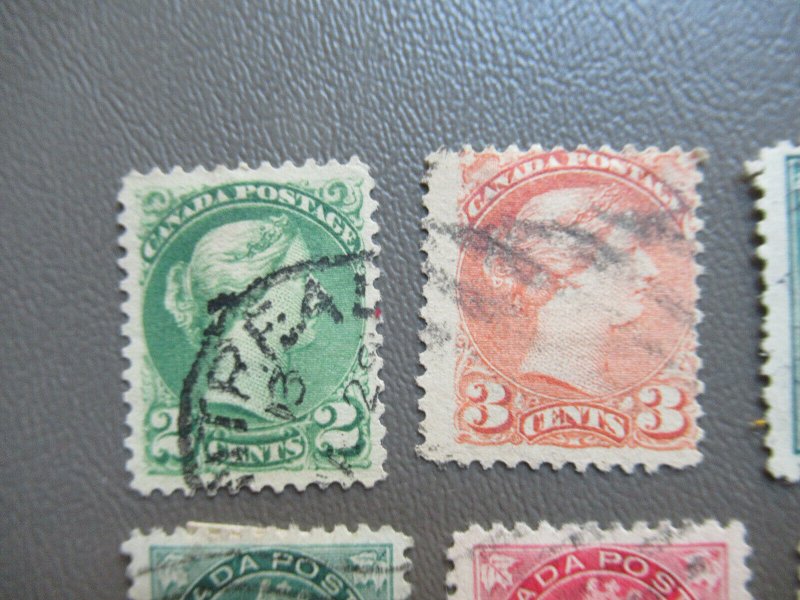Early Canadian Misc. Stamps used 