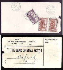 Canada cover #13898-20c(2) Fort Garry Gate + $1 Ramezay-Bank tag-Halifax,Canada
