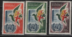 DAHOMEY  150-151, C16  MINT HINGED SET