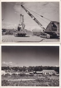 194x: 9 B/W Navy SeaBee photos somewhere in the South Pacific (M7036)