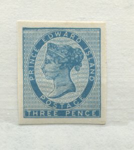 Prince Edward Island 1862 3d imperf single mint no gum