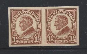 U.S. Sc.# 576  mint never hinged pair