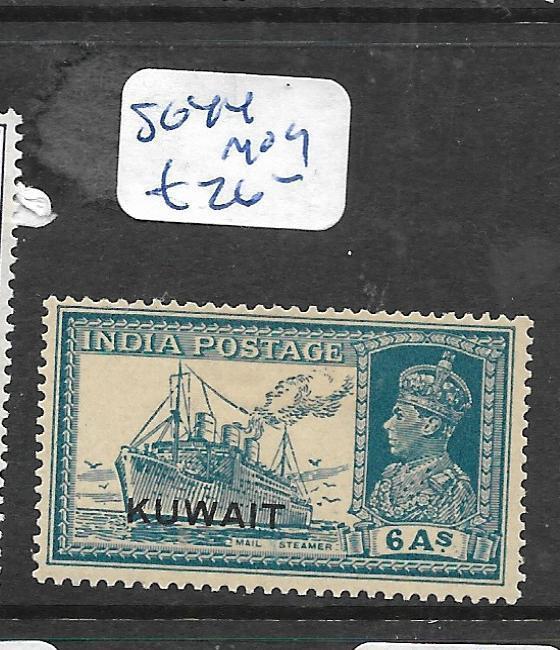 KUWAIT (P0203B) ON INDIA KGVI  6A  BOAT   SG 44  MOG