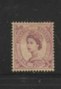 GREAT BRITAIN #300 1952 6p QEII F-VF USED b