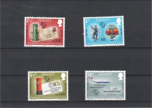 Jersey 1974 - Centenary Of The UPU - SG 107-110 - MNH