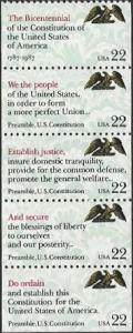 # 2355-2359 MINT NEVER HINGED EXCERPTS FROM THE CONSTITUTION