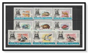 Ajman #C1-C9 Airmail Complete Set MNH