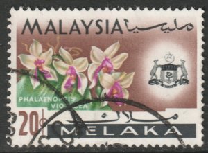 Malaya Selangro Scott 127 - SG142, 1965 Orchids 20c used