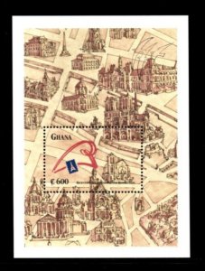 Ghana 1989 - French Revolution - Souvenir Stamp Sheet - Scott #1136 - MNH