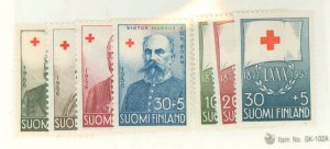 Finland #B136/B147  Single (Complete Set)