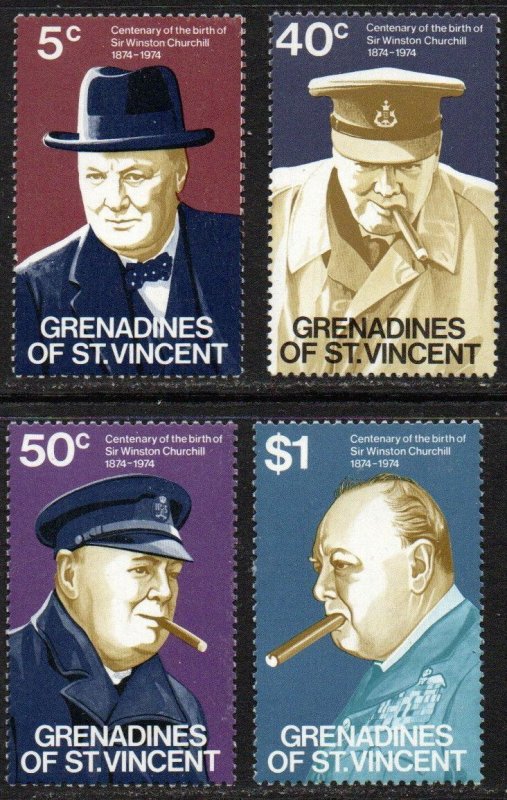 St. Vincent Grenadines Sc #52-55 MNH