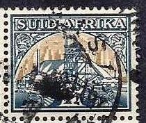 SOUTH AFRICA #52 - USED BLOCK OF 4 - 1941 - SOAF058DTS16