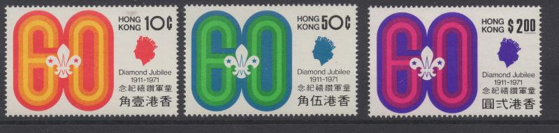 *Hong Kong # 262-4 MNH VF 