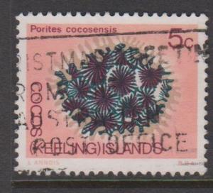 Cocos Islands Sc#12 Used