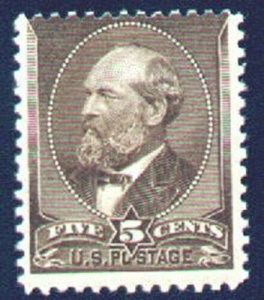 MALACK 205 Fine OG NH, terrific color,  fresh stamp e1514