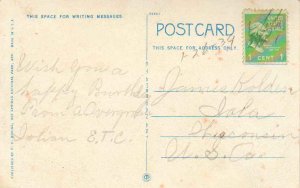 United States Wisconsin Iola R 1 1934 ms Type 11  PC.