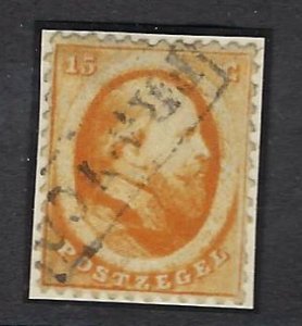 Netherlands SC#3 Used F-VF  SCV$125.00...Great Value!