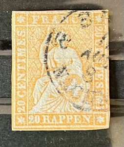Switzerland #23 Used- SCV=$200.00*