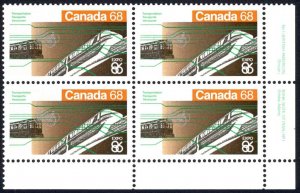 Canada Sc# 1093 MNH PB LR 1986 68c Expo 86