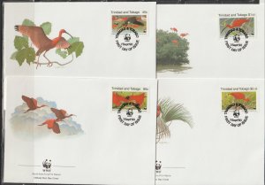 Trinida and Tobago SC 505-8 First Day Covers