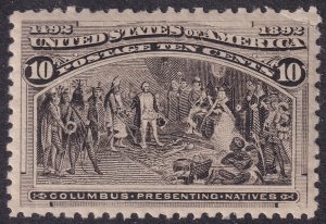 #237 Mint NH, VF, Corner crease (CV $265 - ID33908) - Joseph Luft