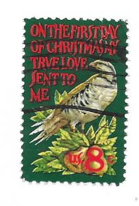 SC# 1445 - (8c) - Christmas, Partridge in a Pear Tree - Used