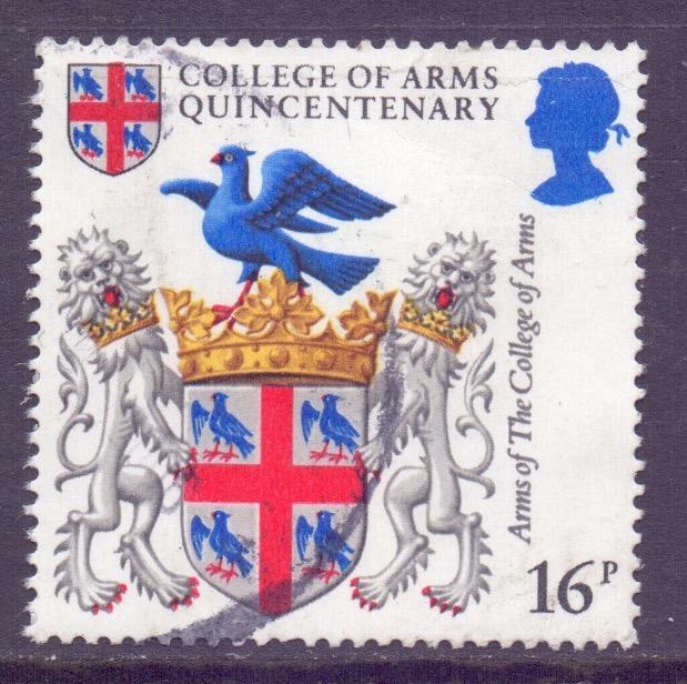 GB Scott 1040 - SG1236, 1984 College of Arms 16p used