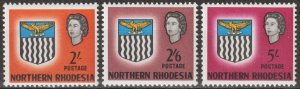 EDSROOM-17116 Northern Rhodesia 84-86 VLH 1963 High Value QEII CV$20