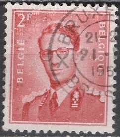 Belgium; 1953: Sc. # 452: Used Single Stamp