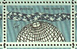 1963 sheet, Science & NAS issue, Sc# 1237