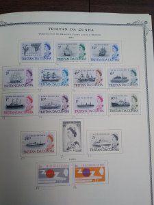 collection on pages Tristan da Cunha 1960-69 PT: CV $211
