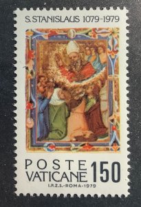 Vatican 1979 Scott 649 MNH - 150L, St. Stanislas Appearing to the People