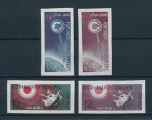 [96951] Vietnam 1963 Space Travel Weltraum Imperf. NG as Issued MNH