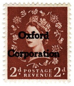 (I.B) Elizabeth II Commercial Overprint : Oxford Corporation