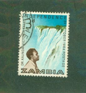 ZAMBIA 1 USED BIN $0.50