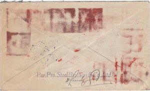 Burma Metered Cover with Censored Stamp
