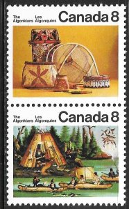 Canada 566-567: The Algonkians, MNH, VF